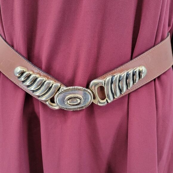 Mod Dep Vintage Italian Leather Belt - Picture 2 of 8